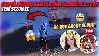 20000 Abone Olmuşuz Kendi̇me Söyledi̇m Kendi̇m Buldum Yeni̇ Sezon Eç Free Fire