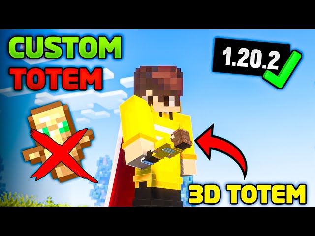 DrekanZ 🔨 on X: Check out my new Kaela Figure I have in minecraft!!! This  is a resource pack to replace Totem of Undying in minecraft 1.20. It will  automatically replace the