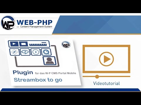 Radio Streambox to go - Plugin, Rechte vergeben - Plugin für W-P WEB-PHP Portal Mobile