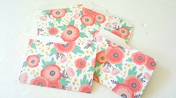 Mini File Folder Tutorial - We R Memory Keepers 1-2-3 Punch Board