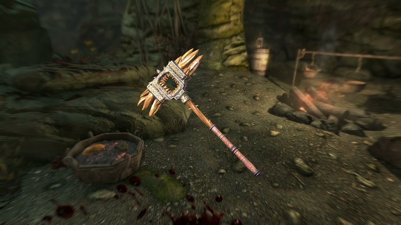 Skyrim Elder Scrolls V ( Episode 23 ) Taking the Amber and Madness Ore to the burial site 🤓