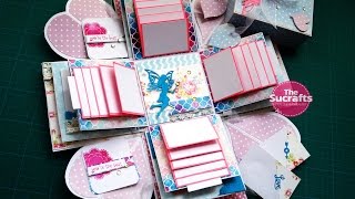 Explosion Box In Pastel Colors | Exploding Box |  The Sucrafts
