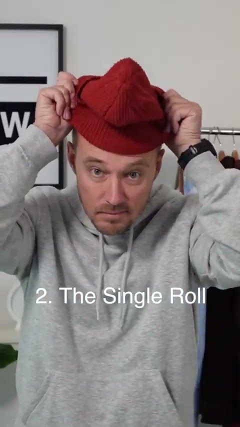 3 ways to wear your beanie. via joe_x_style tiktok