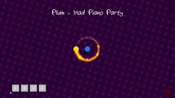 [ADOFAI CUSTOM] Plum - Mad Piano Party (invisible tile) (Map by Strode)