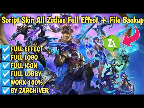 Script Unlock All Skin Zodiac Mobile Legend Full Effect + File Backup