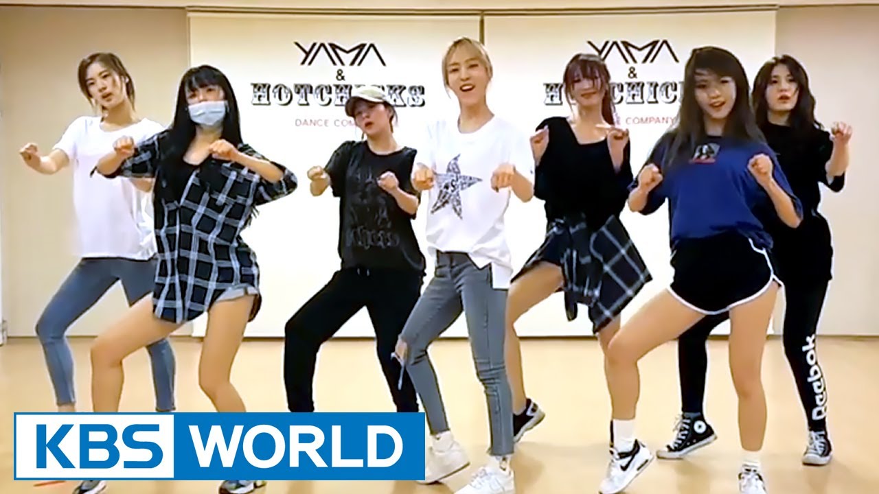Girls Next Door's dance practice for 'Deep Blue Eyes'! - Full Ver