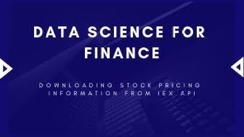 How to download stock prices using Python