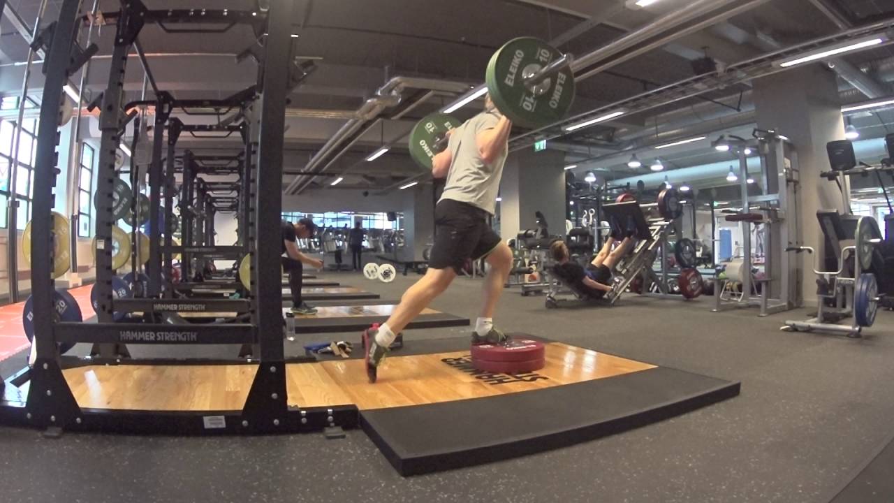 Bakover utfall 5RM 80kg - YouTube