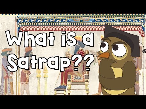 Video: Who Is A Satrap?