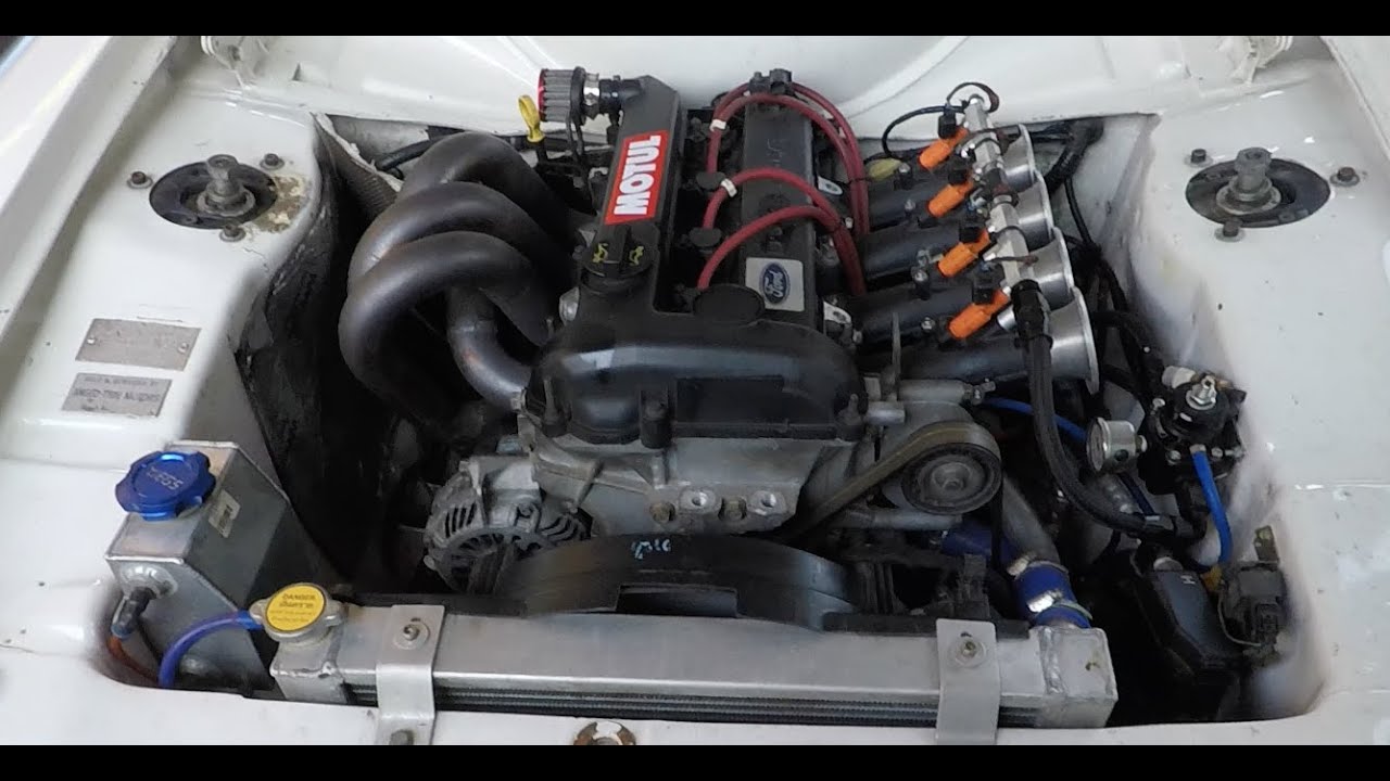 Modified Ford Escort Mk1 Walkaround and On board test drive - YouTube