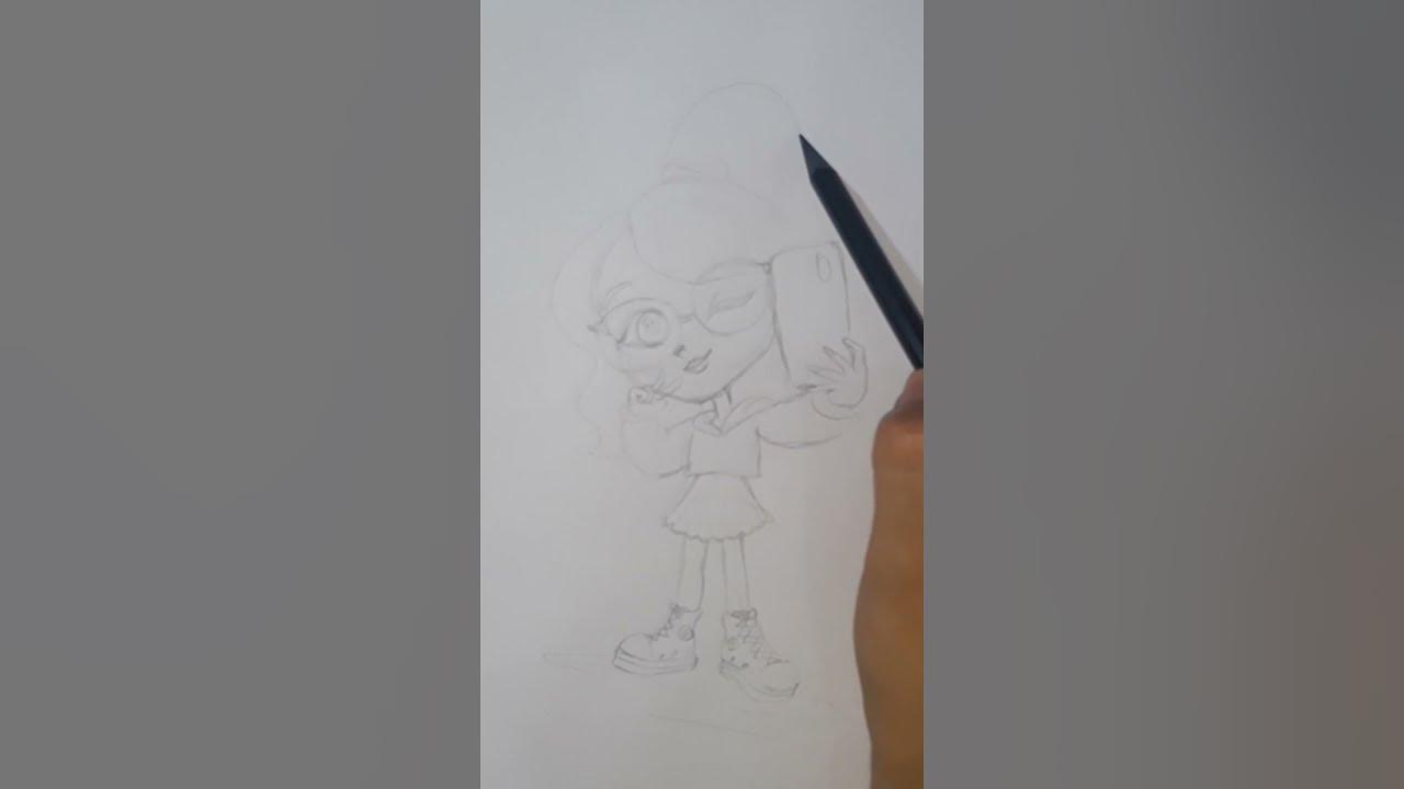 Como desenhar e pintar a Luluca com este tutorial para iniciantes #shorts 