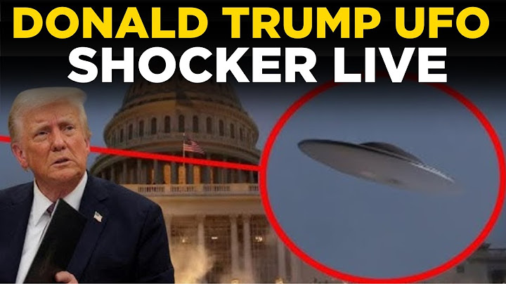 TRUMP NEWS  | Congress Hearing On UFOs | Donald Trump's Big Shocker On US UFOs Controversy