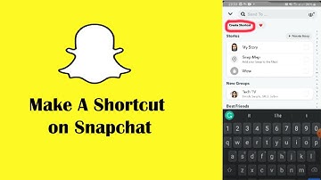 How To Make A Shortcut on Snapchat | Snapchat Tutorial 2021