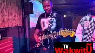 Alex Katombi unboxing and testing his new American Professional fender guitar worth Ksh400k