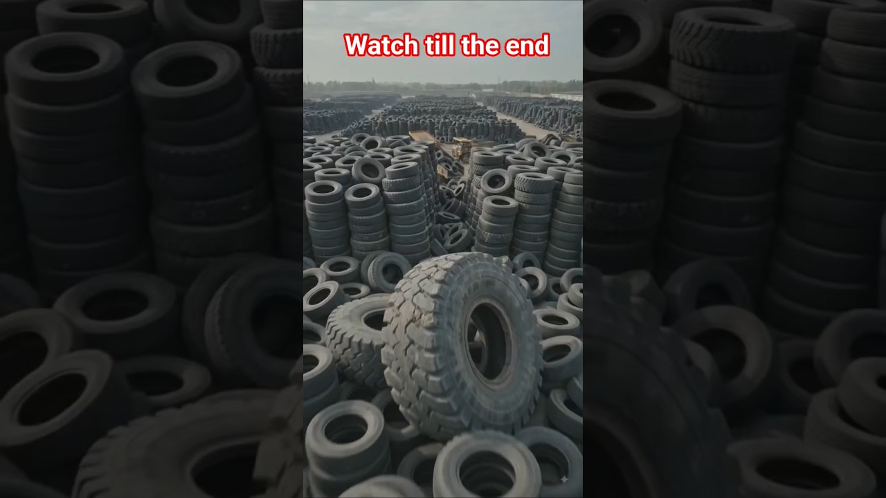 They Threw Away Millions of Truck Tires... Then This Factory Did the Impossible! 😱♻️