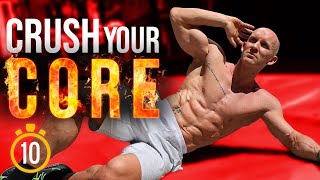 ISOMETRIC TOTAL CORE WORKOUT 🧨10 MINUTE INTENSE ABS WORKOUT