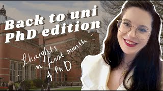 Back on Campus After Nearly a Decade | PhD Diary vlog