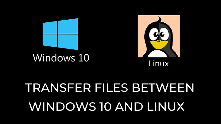 How to copy files from Windows 10 to Linux Machine without any software