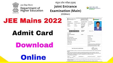 how to download jee admit card 2022 session 2 | jee main admit card 2022 | Tricky world