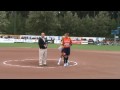 Speech about BackSoftball campaign