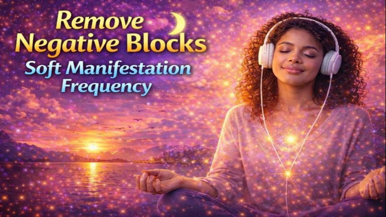 Remove Negative Blocks — Soft Manifestation Frequency (Sleep & Subconscious Reset)