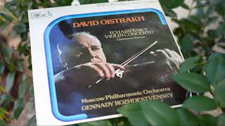 Tchaikovsky Violin Concerto (live) David Oistrakh Moscow Phil Orch Gennady Rozhdestvensky ‎1968