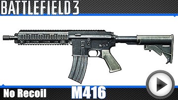 Battlefield 3 - M416 Macro no Recoil (Mouse X7) Aftermath!