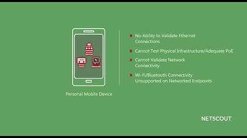 NetAlly: formerly Netscout: LinkRunner G2 Smart Network Tester Overview