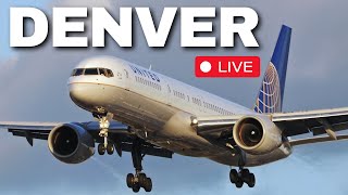 LIVE Denver Airport | Busy Sunday Arrivals | Denver Plane Spotting