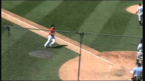 Ortiz RBI Single, Nelson RBI Double and Williams Diving Catch 6-17-12