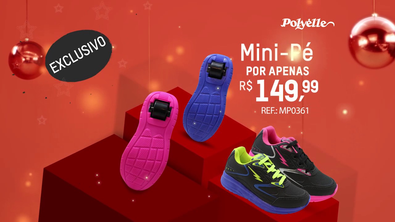 tenis na polyelle feminino