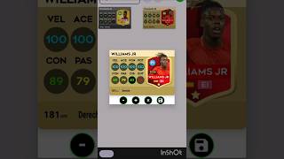 Dls 26 Nico Williams dynamic stars card full max 😱 #dls #edit