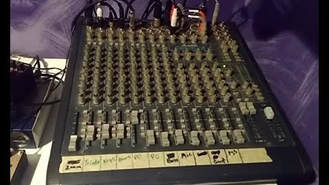 Routing your mixer through a loop pedal