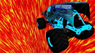 Beamng drive - Monster Truck Crashes & Destruction #14 | BeamNG-Destruction