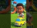 Magic Bus Adventure 😍 Baby &amp; Friends Go Flying! ✨ #shorts