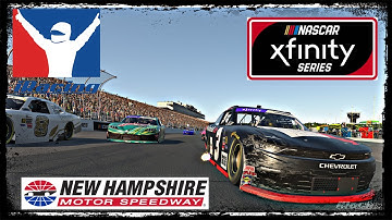 iRacing NASCAR - Xfinity Series Fixed Setup - Mars Series League Race - New Hampshire Motor Speedway