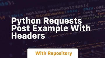 python requests post example with headers