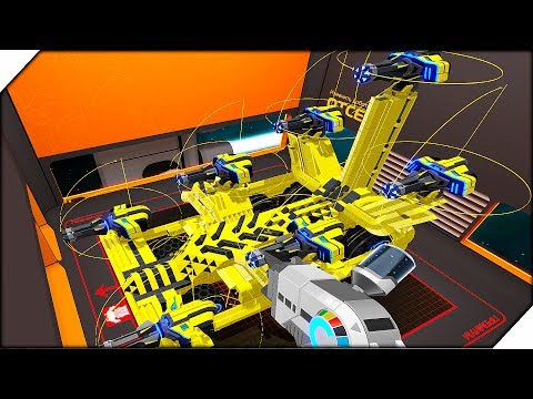 Видео: МЕГА БОТЫ - БИТВА БЕСТОЛКОВЫХ РОБОТОВ - ROBOCRAFT Создал нового робота.