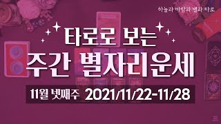 타로로 보는 주간 별자리운세 (11/22 ~ 11/28)