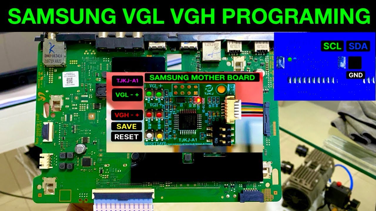 Программирование SAMSUNG VGL VGH TJKJ-A1 | Материнская плата SAMSUNG, 96-контактный разъем