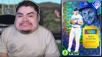 WE FINALLY GOT OUR HANDS ON THE NEW *99* TREA TURNER | MLB The Show 21