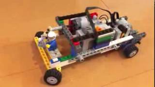 LEGO Power Function Servo motor RC Car