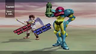 Super Smash Bros. Brawl: Group Rotation & Tourney