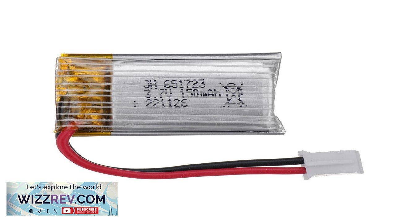 Eachine E017 Mini RC Drone Quadcopter Spare Parts 3.7V 150mAh Lipo Battery Review