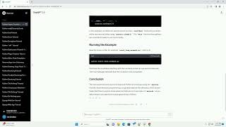 python event loop example