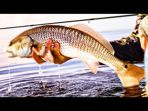 The Art of Fishing in Ultra Skinny Water: Trophy Fish Hunt! 