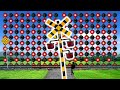 【踏切アニメ】　何も考えずに踏切をとにかく派手にしてみた / Crossing Animation