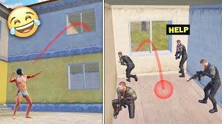 OMG😱 When Victor Squad Use M249😈😂Funny & WTF MOMENTS OF PUBG Mobile