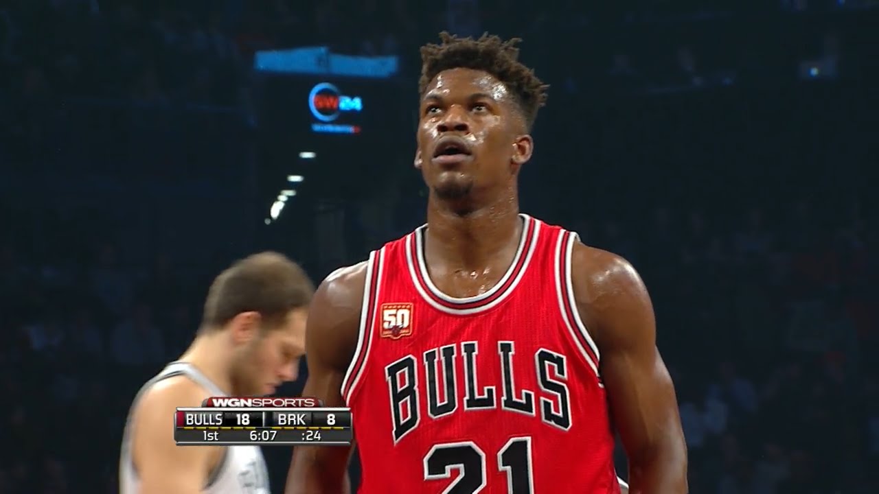 Jimmy Butler Full Highlights 2015.10.28 at Nets - 24 Pts, 6 Assists