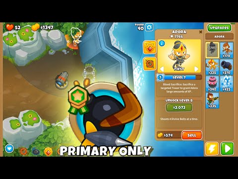 BTD6 Flooded Valley Primary Only without Powers / Continues